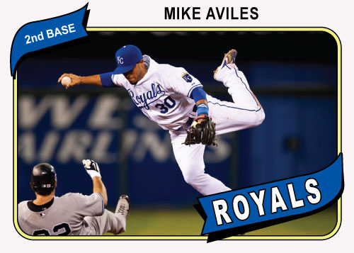 Mike Aviles 1980 Topps