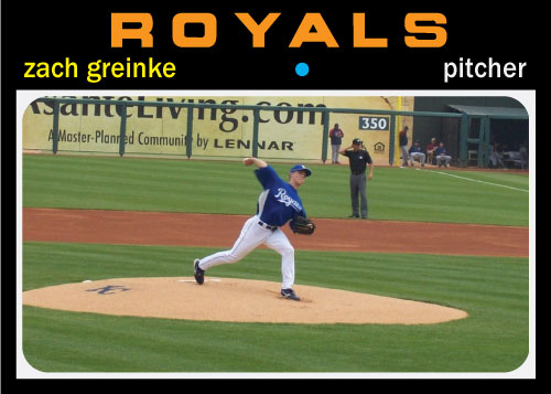 Zack Greinke 1971 Topps