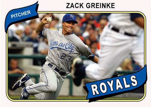 Zack Greinke 1980 Topps