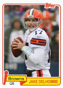 Jake Delhomme 1981 Topps