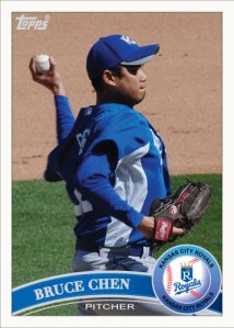 Bruce Chen 2011 Topps