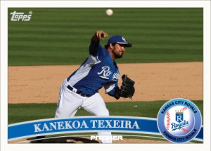 Kanekoa Texeira 2011 Topps
