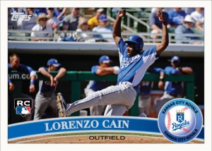 Lorenzo Cain 2011 Topps