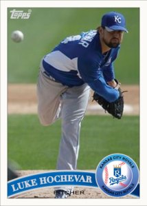 Luke Hochevar 2011 Topps