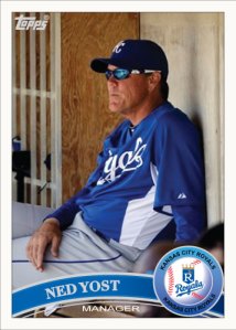 Ned Yost 2011 Topps
