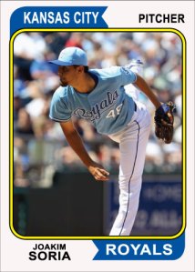 History Of Joakim Soria 1974 Topps