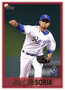 History Of Joakim Soria 1997 Topps custom card