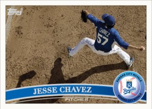 Jesse Chavez 2011 Topps