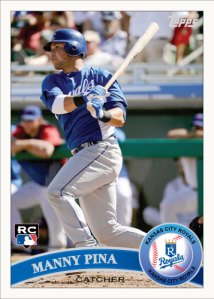 Manny Pina 2011 Topps