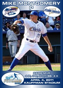 Royals Futures Game Mike Montgomery MVP