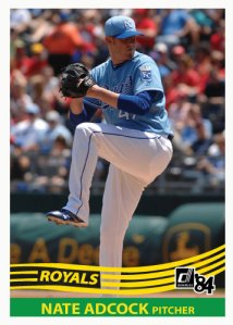 1984 Donruss Nate Adcock