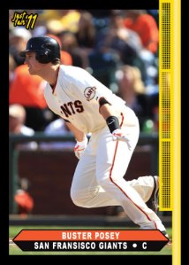 Giants Buster Posey custom card