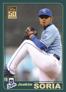 History Of Joakim Soria 2001 Topps custom card
