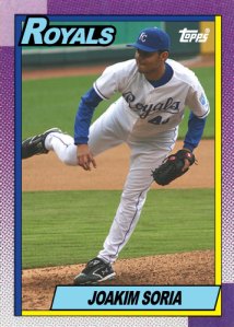 History Of Joakim Soria 1990 Topps custom card