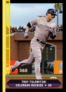Rockies Troy ulowitzki Just Fair custom card
