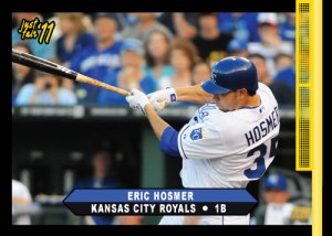 Royals Eric Hosmer 2011 Just Fair custom card