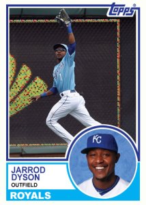 1983 Topps Royals Jarrod Dyson