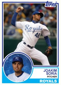 1983 Topps Royals Joakim Soria