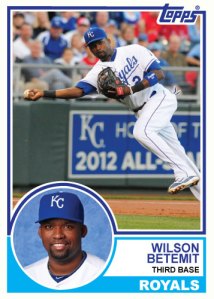 1983 Topps Royals Wilson Betemit