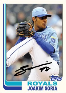 History Of Joakim Soria 1982 Topps custom card