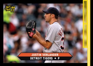 Tigers Justin Verlander Just Fair custom card