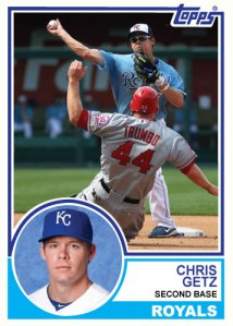 1983 Topps Royals Chris Getz 1983 Topps Royals Chris Getz