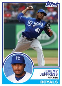 1983 Topps Royals Jeremy Jeffress