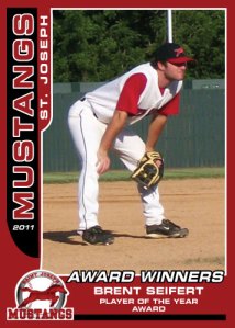 2011 Mustangs Brent Seifert Award Winners