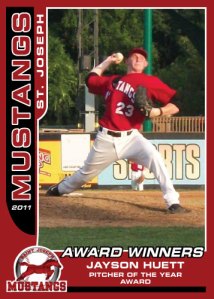 2011 Mustangs Jayson Huett Award Winners