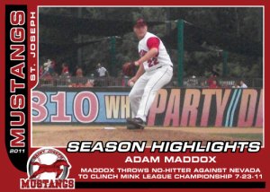2011 Mustangs Adam Maddox Season Highlights