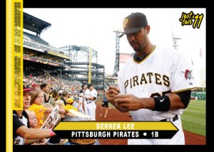 Pirates Derrek Lee Just Fair '11 Custom Card