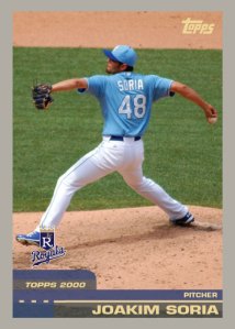 History Of Joakim Soria 2000 Topps custom card