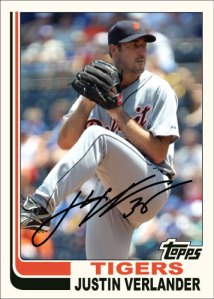 Justin Verlander 1982 Topps Variant custom card