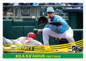 Kila Ka'aihue 1984 Donruss custom card