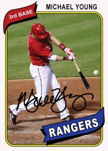 Michael Young 1980 Topps