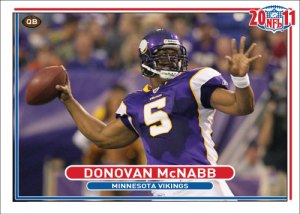 NFL 2011 Vikings Donovan McNabb