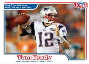 NFL 2011 Week 1 Tom Brady