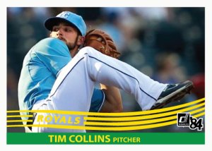 Tim Colllins 1984 Donruss custom card