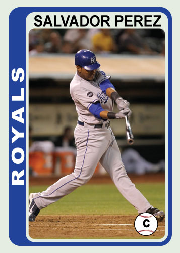 1978 Topps Football Salvador Perez custom card