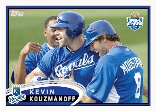 Kevin Kouzmanoff 2012 Spring Training custom card