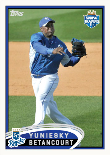 Yuniesky Betancourt 2012 Spring Training