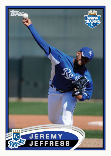 Jeremy Jeffress 2012 Spring Training custom card