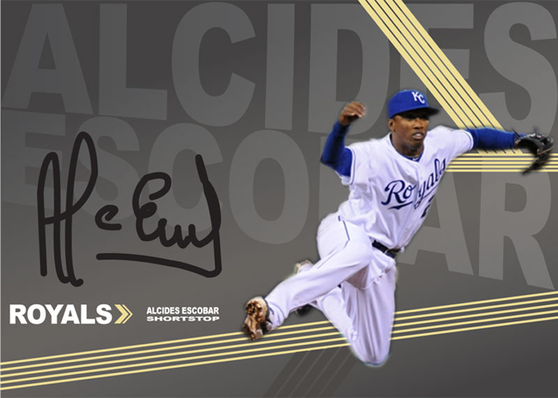 Alcides Escobar Skills card