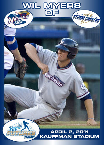 Royals Futures Game Wil Myers custom card