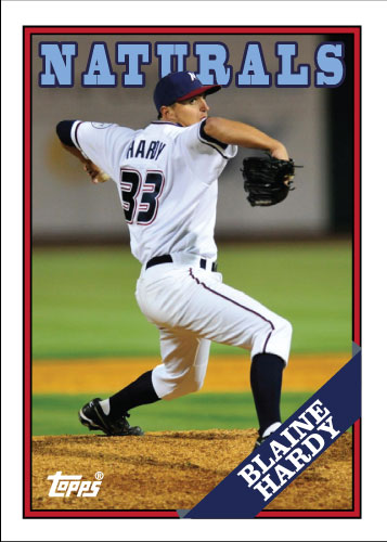 Naturals Blaine Hardy custom card