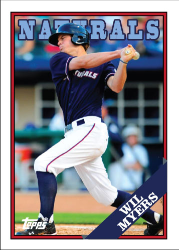 Naturals Wil Myers custom card