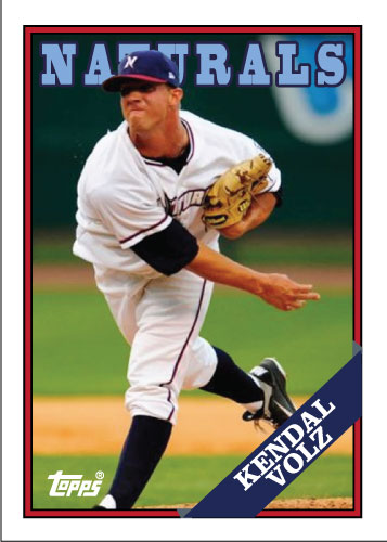 Naturals Kendal Volz custom card