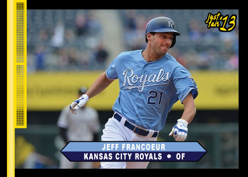 Jeff Francoeur 2013 Just Fair custom card