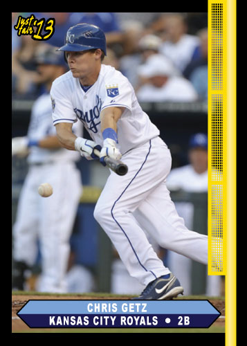2013 Just Fair Chris Getz custom card
