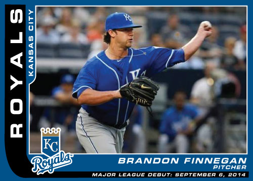 MLB Debut custom card Brandon Finnegan